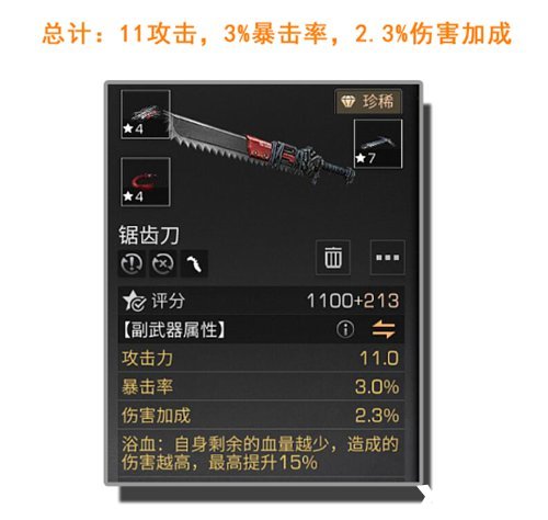 明日之后主副武器配件搭配思路 主副武器配件怎么搭配