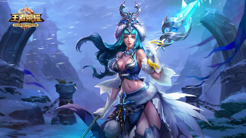 王者荣耀王昭君长画短作 冰封的身体火热的心