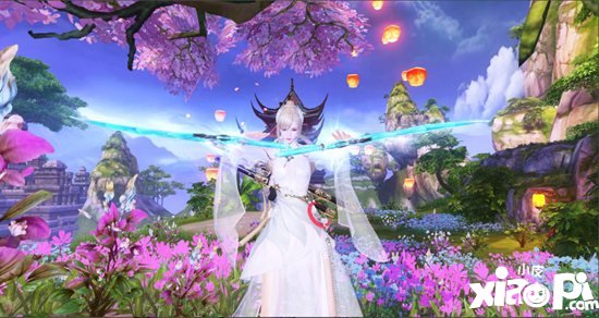 天下手游仙气袅绕坐骑时装大赏 鹿鸣呦呦紫蝶翩飞
