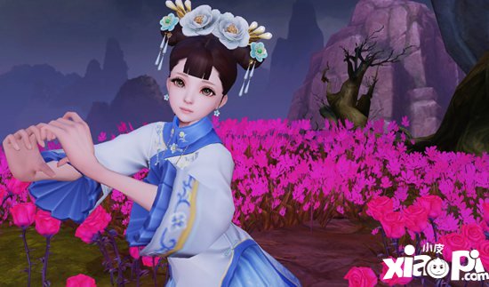 天下手游凛冬时尚周 神仙爱情神仙时装的该死甜美