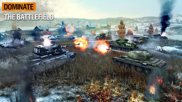 坦克世界：闪电战游戏截图