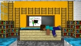 我的世界怪物学院巴迪教室 我的世界动画视频