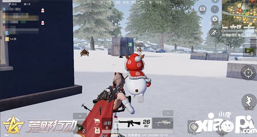 荒野行动冰天雪地大作战 雪人齐聚