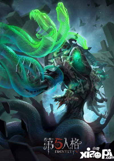 第五人格黄衣之主死灵师礼包 死亡绿火闪烁萦绕