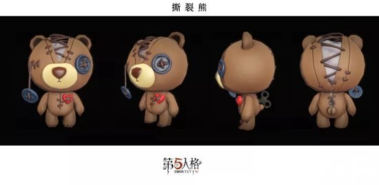 第五人格x撕裂熊联动随从上线在即 唤醒童真