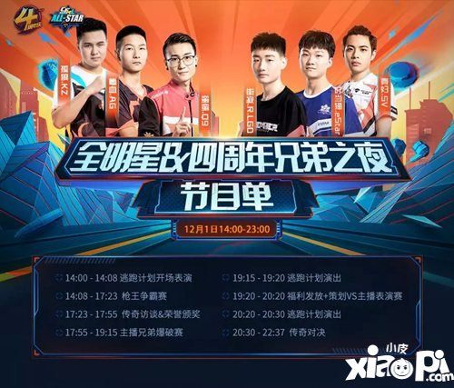 CF手游四周年庆典兄弟之夜来袭